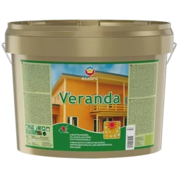 Eskaro VERANDA 9.16L BRŪNA krāsa koka fasādēm