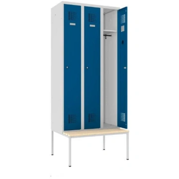 Garderobes skapis Classic ar solu 3 nodalījumi