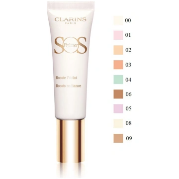 Clarins SOS Primer grima bāze 30 ml. 06 Bronze - M