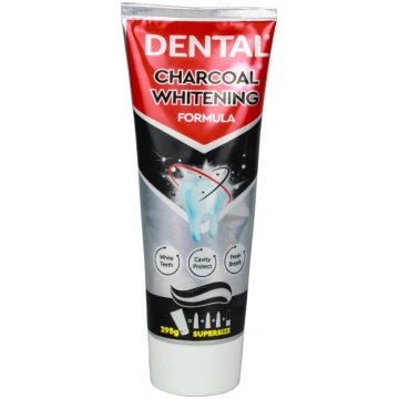 DENTAL Zobu Pasta Charcoal Whitening, 295 g