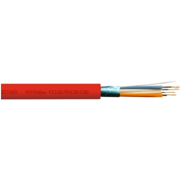 (B10172.1) Ugunsdrošs kabelis 1x2x1.4mm ekranēts s