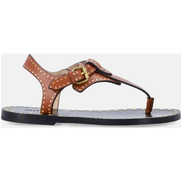 Isabel Marant Joonya leather thong sandals Spazio 