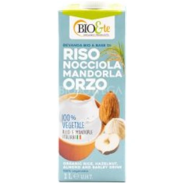 Bevanda Bio Riso, Nocciola, Mandorla e Orzo Bio&Te