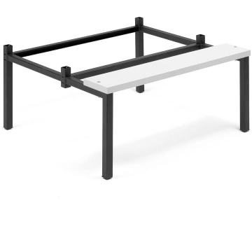 Sols garderobes skapim, 1200mm, pelēka