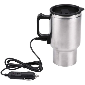 Elektriskā tējkanna, 12 V, 450 ml, elektriskā, ceļ