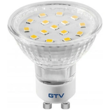 LED spuldze GU10, 5W, 400lm, 3200K, 38° leņķis, LD
