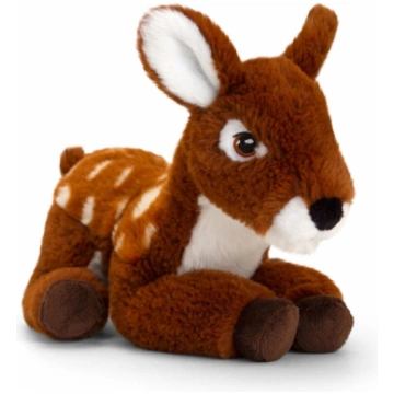 KEEL TOYS Mīkstā rotaļlieta Keeleco Briedis, 22 cm