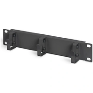 DIGITUS DN-10-ORG-1U-B - cable management panel wi
