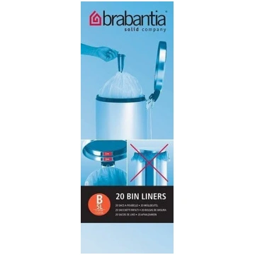 Miskastes maisi Brabantia izmērs B 5 l 20 gab