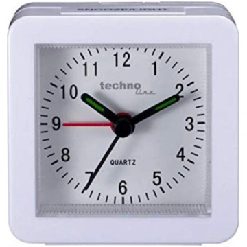 TechnoLine Modell SC analogovy budik bily Modell S