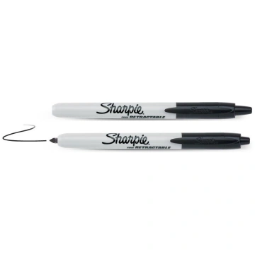 Marķieris Sharpie Retractable melns