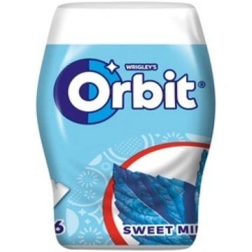 Košļājamā gumija Orbit, Sweet Mint, 46gab