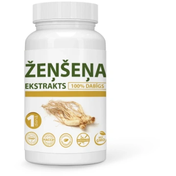 ŽEŅŠEŅA EKSTRAKTS/Ginseng extract kapsulas