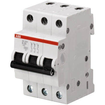 Automātisks slēdzis ABB SH203, 3P, B, 6kA, 25 A