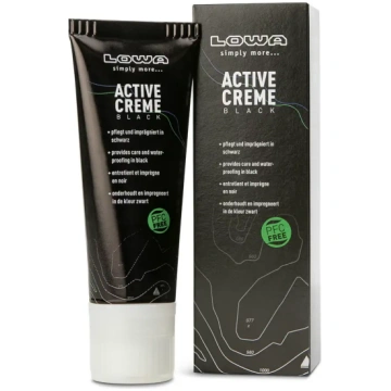 Apavu Krēms LOWA ACTIVE CREME Black 75 ml