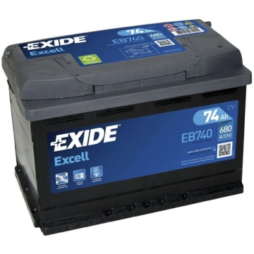 Exide EB740 74Ah 680A