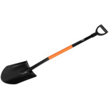 Fiskars Rūdīta lāpsta. metāla rokturis. asa [Szpad
