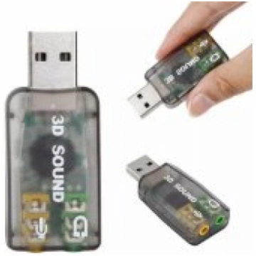 Fusion Accessories USB 5.1 sound card skaņas karte
