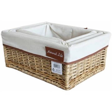 SET 3 CESTI NATURAL LIFE Arredo Giunco