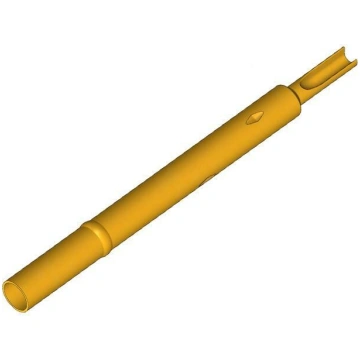 Test probe socket; gold-plated; KS-003; soldered; 