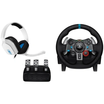Spēļu stūre Logitech G29 Racing Wheel + Austiņas A