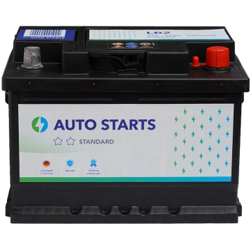 AUTO STARTS 12V 60Ah 540A (EN) 242x175x175 0/1 EAN