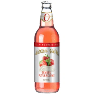 Bezalkoholiskais sidrs DĀRZA Zemeņu 500ml D