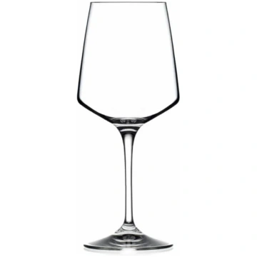 Kristāla sarkanā vīna glāzes RCR ARIA, 460 ml., 6