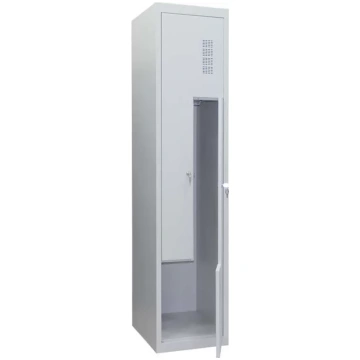 Metāla garderobes skapis drēbēm SHOM-G-400/1-2 G9