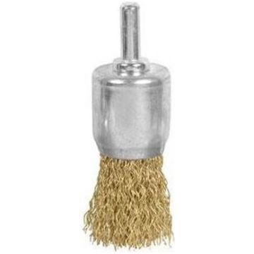 End type, crimped wire brush, 25mm