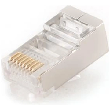 Gembird shielded modular LAN plug 30u"" gold plate