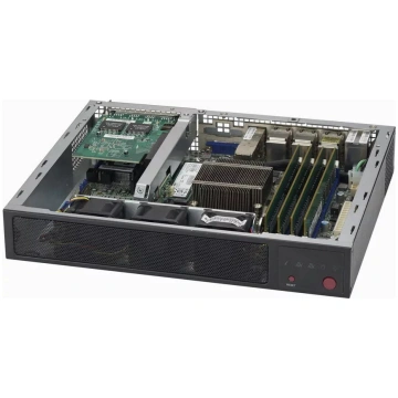 Servera korpuss Supermicro CSE-E300 Rack Black