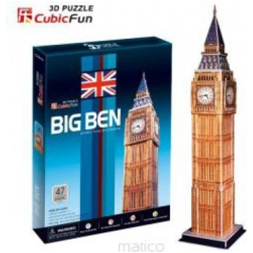 PUZZLE 3D Zegar Big Ben ( C094H ) puzle puzzle Cub