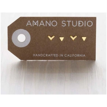 Gold Insignia Combo Studs Amano Studio