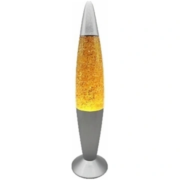 Dekoratīva lavas galda lampa, 5W, zelta BESK