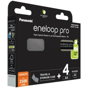 Rechargeable batteries PANASONIC ENELOOP PRO AA 25