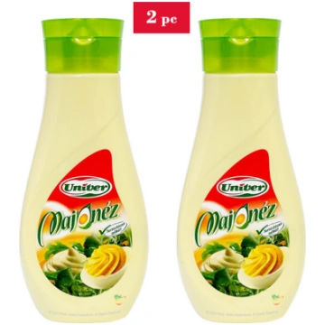 Majonēze bez konservantiem, Univer, 2x420g