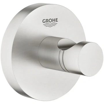 Grohe Essentials - Vannas drēbju āķis, SuperSteel 