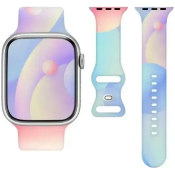 Silikona siksna Apple Watch 42/44/45/49mm, daudzkr
