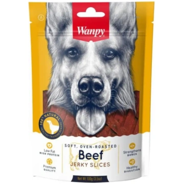 Wanpy - kārums suņiem liellopa šķēles Beef Jerky S