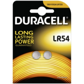 Duracell LR54 2 pack 5000394052550