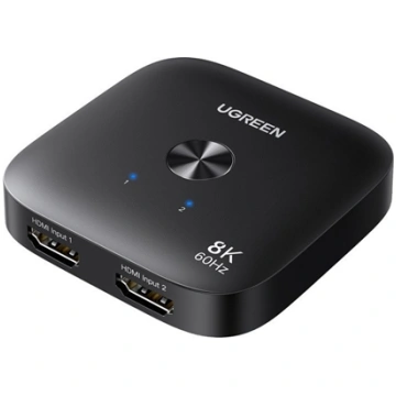 Ugreen Przecznik / Switch HDMI AW700, 2x1, 8K 60Hz