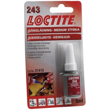 Vītnes aizsardzībai un blīvēšanai LOCTITE LOC 243 