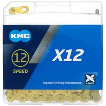 KMC Unisex — pieaugušo Ti-N X12 12 ātrumu ķēde, 1/