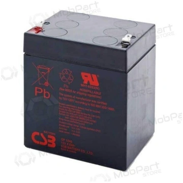 Akumulators CSB (4.5Ah, 12V, F1)