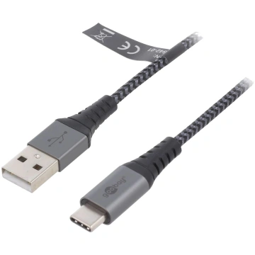 USB A - USB C connection cable