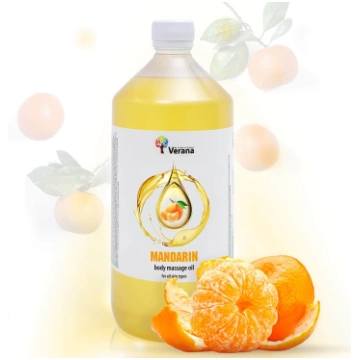 Masāžas eļļa ķermenim Verana Mandarīns, 1 L 62292