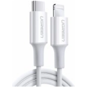 Ugreen USB Type to C Lightning MFI cable 3A 18W, 1