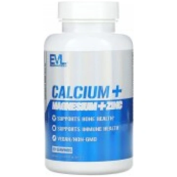 Calcium + Magnesium + Zinc - 60 tablets EVLution N