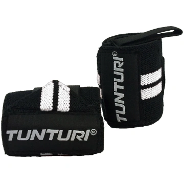 Tunturi Wrist Wraps, white 14TUSCF101